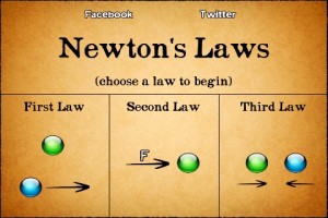 isaac newton laws of motion